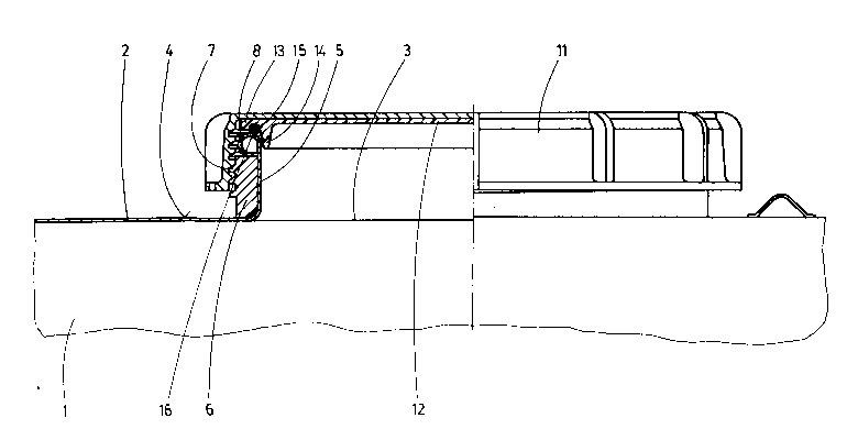 A single figure which represents the drawing illustrating the invention.